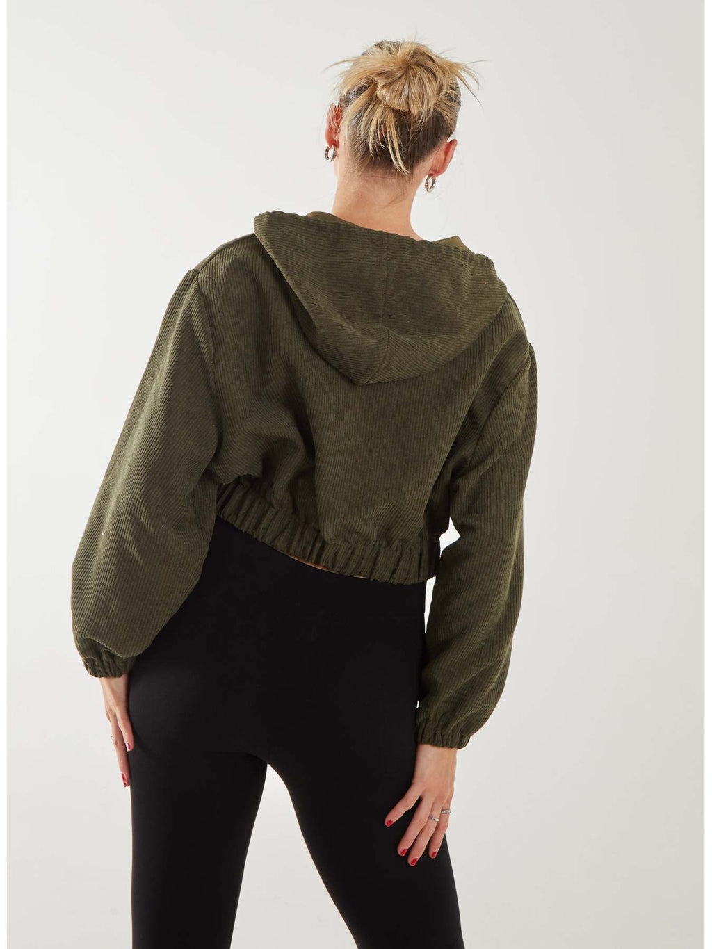 Casaco com fecho de correr