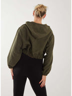 Casaco com fecho de correr