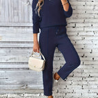 Chic Minimalist Women's Casual Set